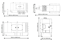 Generator G290 - Dimensions