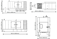 Generator G450 - Dimensions