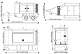 Generator G145 - Dimensions