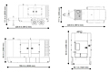 Generator G290 - Dimensions