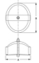 Dimensional Drawing for Inspection Ports